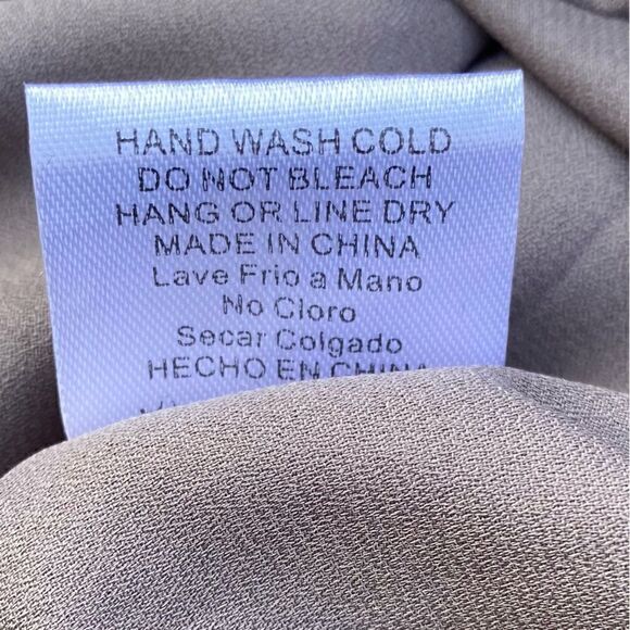 đBlush NoirâBeige Dressâw/âcolorfulâfloralâstraps.âSzâLargeâNWT! - Picture 8 of 9